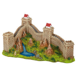 Produktbild von Aqua Della Aquariendekoration Chinesische Mauer Figur und Höhle Beige Größe M