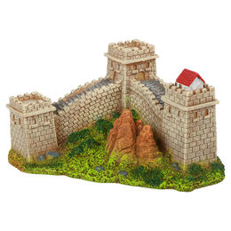 Produktbild von Aqua Della Aquariendekoration Chinesische Mauer Figur und Höhle Beige Größe S