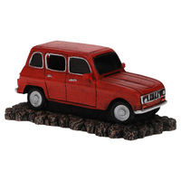 Produktbild von Aqua Della Aquariendekoration Oldtimer Figur und Höhle Rot