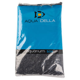Aqua Della Aquarienkies Bodengrund für Fische Schwarz 2 kg - 2 kg – Bild 1 von 2