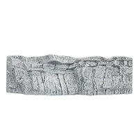 Produktbild von Aqua Della Aquarium Dekoration Steinwand Grau L