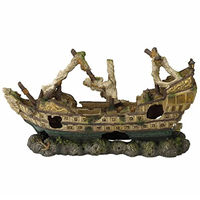 Produktbild von Aqua Della Aquarium Dekoration U-Boot Höhle aus Polyesterharz für Süßwasser und Salzwasser 58 x 9,5 x 14,5 cm