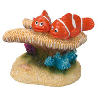 Produktbild von Aqua Della Aquariumdekoration Clownfisch mit Koralle für Meerwasser Zierfische