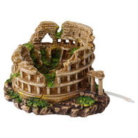 Produktbild von Aqua Della Aquariumdekoration Colosseum Figur und Höhle in Beige für Zierfische 23 x 19,5 x 13 cm