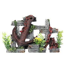 Aqua Della Aquariumdekoration Figur und Höhle in Braun für Fische – Bild 1 von 3