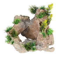Produktbild von Aqua Della Aquariumdekoration Green Limestone Kalksandstein für Zierfische 24 x 20 x 21,5 cm