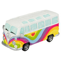 Produktbild von Aqua Della Aquariumdekoration Hippie Van Figur und Höhle aus Kunstharz bunt