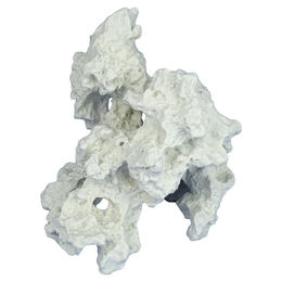 Aqua Della Aquariumdekoration Kalkstein Weiß 29 x 24 x 30 cm für Fische – Bild 1 von 3