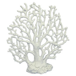 Aqua Della Aquariumdekoration Koralle Octo Figur und Höhle Weiß für Fische – Bild 1 von 4