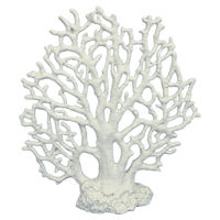 Produktbild von Aqua Della Aquariumdekoration Koralle Octo Figur und Höhle Weiß für Fische