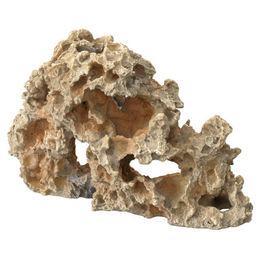 Produktbild von Aqua Della Aquariumdekoration Landschaftfelsen Beige für Fische 24,5 x 10,5 x 17 cm