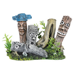 Aqua Della Aquariumdekoration Surf-Figuren als Figur und Höhle für Fische in Bunt – Bild 1 von 3