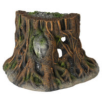 Produktbild von Aqua Della Buddha-Baum Aquariumdekoration Figur und Höhle für Zierfische Braun 25,5x14x15 cm - 1 Stk.