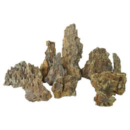 Produktbild von Aqua Della Calari Rock Aquarium Dekoration Beige Größe L für Süßwasser und Meerwasser - 2 kg