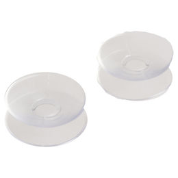 Aqua Della Doppelseitiger Saugnapf für Aquarien 30mm 2 Stück Transparent – Bild 1 von 2