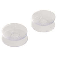 Produktbild von Aqua Della Doppelseitiger Saugnapf für Aquarien 30mm 2 Stück Transparent