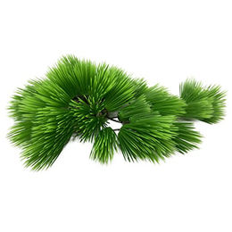 Aqua Della Eleocharis Kunstpflanze Grün 22cm für Aquarium und Terrarium – Bild 1 von 1