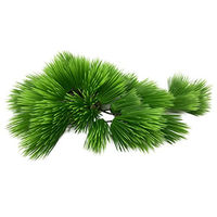 Produktbild von Aqua Della Eleocharis Kunstpflanze Grün 22cm für Aquarium und Terrarium