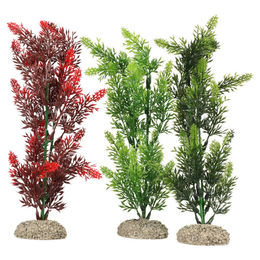 Aqua Della Elodea Densa Künstliche Aquariumpflanze aus flexiblem Kunststoff für Fische 25 cm - 1 Stk. – Bild 1 von 5