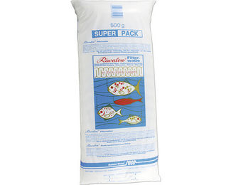 Produktbild von Aqua Della Filterwatte fein für Fische, weiß, 500 g
