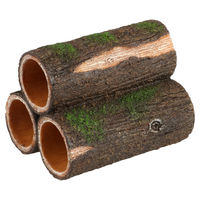 Produktbild von Aqua Della Garnelenversteck Höhle für Fische Garnelen und Krebse Braun Größe L 11,5 x 10 x 9,3 cm