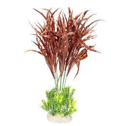 Aqua Della Javafarn Kunstpflanze Java Eisen XL 45 cm für Süßwasser Aquarien und Terrarien Grün – Bild 1 von 4