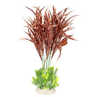 Produktbild von Aqua Della Javafarn Kunstpflanze Java Eisen XL 45 cm für Süßwasser Aquarien und Terrarien Grün