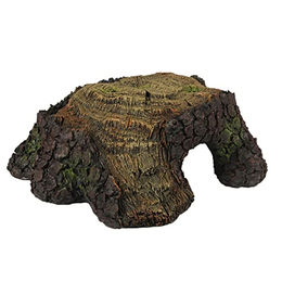 Produktbild von Aqua Della Koreancottage Aquarium Dekoration Figur und Höhle aus Polyesterharz in Braun 23x13x222 cm