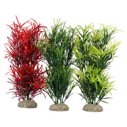 Aqua Della Künstliche Aquariumpflanze Hydrilla L aus flexiblem Kunststoff 27 cm bunt für Fische und Terrarien – Bild 1 von 2