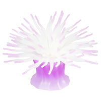 Produktbild von Aqua Della Kunstpflanze Anemone mit Saugnapf violett für Aquarien