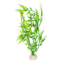 Produktbild von Aqua Della Kunstpflanze Bambus für Aquarien 27 cm Grün