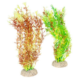 Produktbild von Aqua Della Kunstpflanze Egeria Densa M Bunt aus flexiblem Kunststoff 25 cm für Aquarien und Terrarien - 1 Stk.