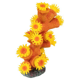 Aqua Della Kunstpflanze Tubastrea Orange für Meerwasser Aquarium Deko – Bild 1 von 5