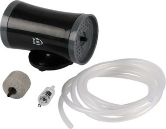 Aqua Della Luftpumpe 100 Value Pack für Fisch Aquarien schwarz leise mit Zubehör – Bild 1 von 3