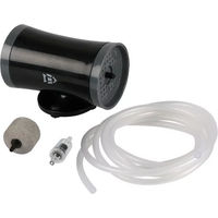 Produktbild von Aqua Della Luftpumpe 100 Value Pack für Fisch Aquarien schwarz leise mit Zubehör