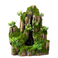 Produktbild von Aqua Della Moosfelsen Wasserfall Aquariumdekoration für Fische in Braun