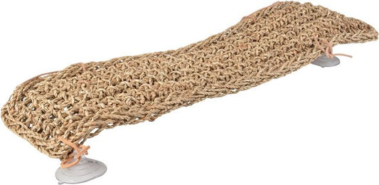 Aqua Della Reptilien Seegras Hängematte beige 17,8 x 75 cm für Eidechsen und Geckos – Bild 1 von 8