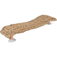 Produktbild von Aqua Della Reptilien Seegras Hängematte beige 17,8 x 75 cm für Eidechsen und Geckos