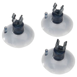 Produktbild von Aqua Della Sauger mit Clip 4/6 mm für Fisch Aquarien 3 Stück transparent