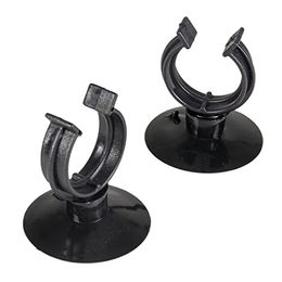 Aqua Della Saugnapf mit Clip für Aquarien Zubehör Schwarz 3 Stück – Bild 1 von 3
