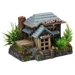 Aqua Della Sushi Bar Aquariumdekoration Figur und Höhle für Fische 15,5 x 10,7 x 11 cm – Bild 1 von 4