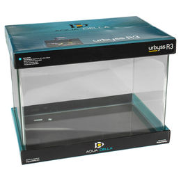 Aqua Della Urbyss Aquarium mit gebogenem Glas und Schutzmatte 40 x 26 x 30 cm – Bild 1 von 2