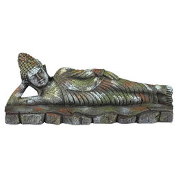 Produktbild von Aqua Della Vihara Figur Aquariumdekoration als Höhle für Fische in Grau 26x7x10 cm