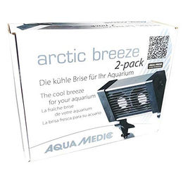 Aqua Medic Arctic Breeze Aquarienlüfter 2er-Pack Schwarz aus Kunststoff mit regelbarer Leistung bis 94 m³/Std. – Bild 1 von 3