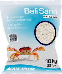 Produktbild von Aqua Medic Bali Sand Meerwasser Bodengrund Weiß 10 kg 0,5-1,2 mm Körnung