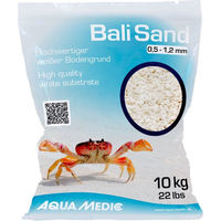 Produktbild von Aqua Medic Bali Sand Meerwasser Bodengrund Weiß 10 kg 0,5-1,2 mm Körnung