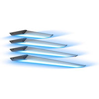 Produktbild von Aqua Medic LED Aquarienleuchte Aufsatzleuchte in Silber oder Schwarz