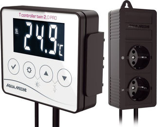 Aqua Medic T controller twin 2.0 PRO Temperaturregler aus Kunststoff in Schwarz – Bild 1 von 1