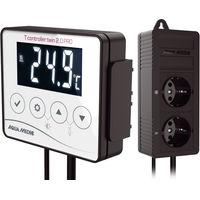 Produktbild von Aqua Medic T controller twin 2.0 PRO Temperaturregler aus Kunststoff in Schwarz