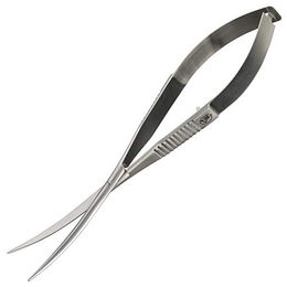 Produktbild von Aqua Rebell Aquarienschere gebogen aus Edelstahl 16cm Silber - 16 cm